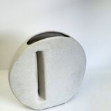 Ceramic vase by Nereo Boaretto in off white