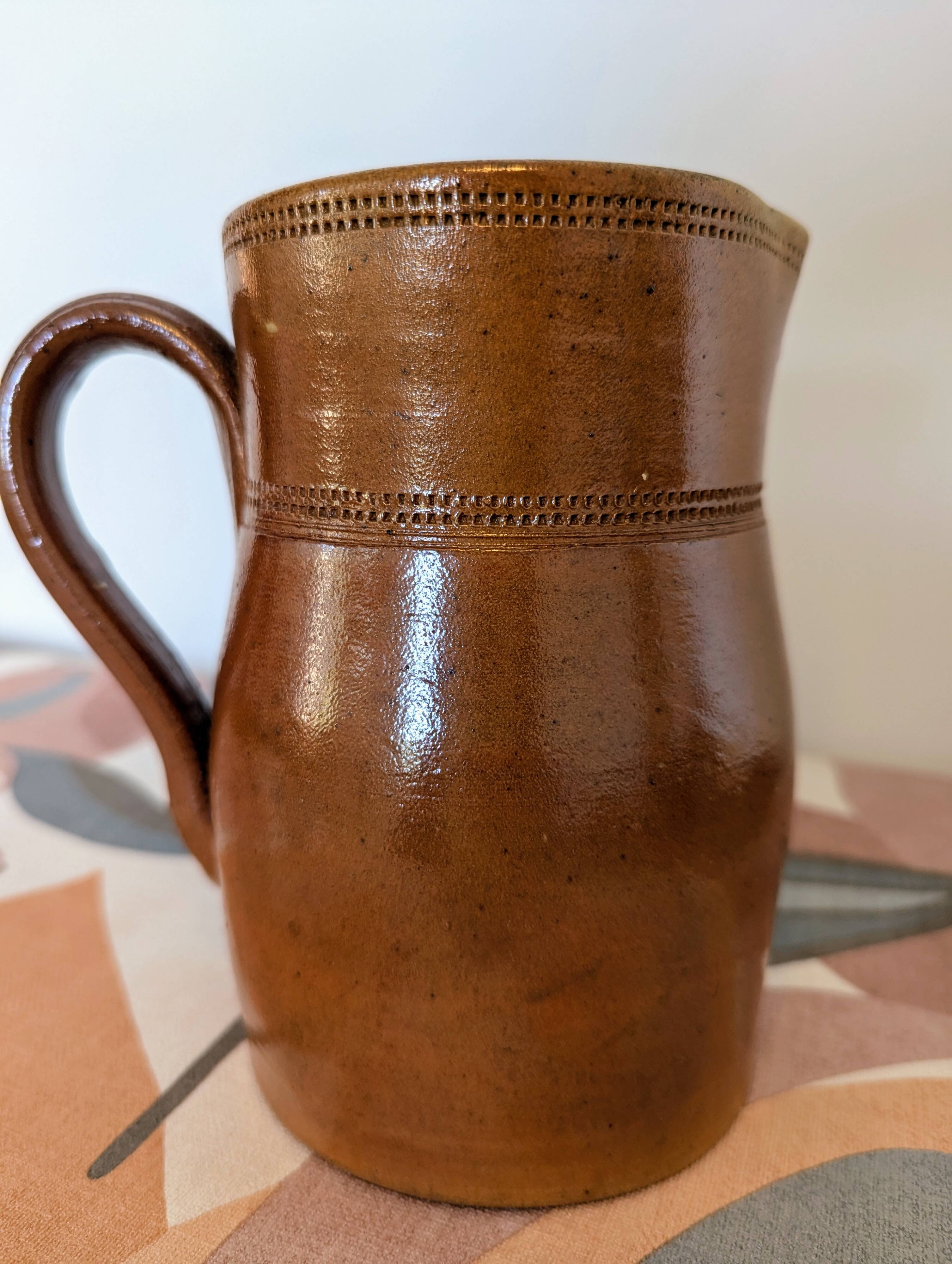 Vintage Bonny Stoneware Pitcher