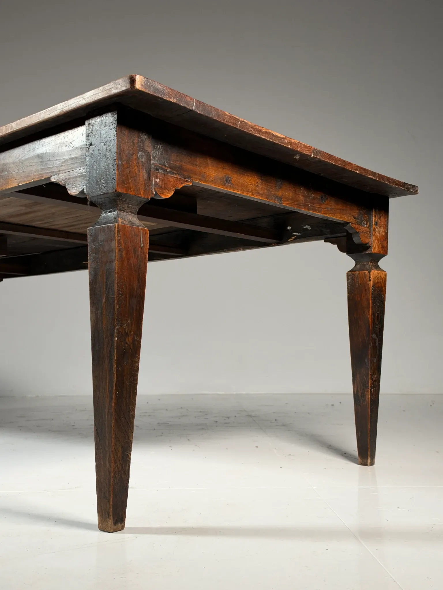 Table de salle à manger de style campagnard 220 cm