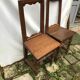 Two lorraine chairs in massive