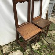 Deux chaises lorraines en chêne