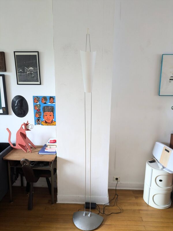 Lampadaire signé Pascal Mourgue, modèle Belle de Nuit, pour Cinna 1987