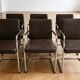 Set of 6 Bene office chairs.