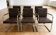 Set of 6 Bene office chairs.