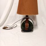 Ducastaing Armagnac bottle lamp with its stirrup, 1960s