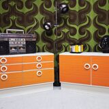 Modular enfilade Space-Age 1970