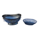 2 silver-plated baskets