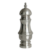Silver-plated pepper mill