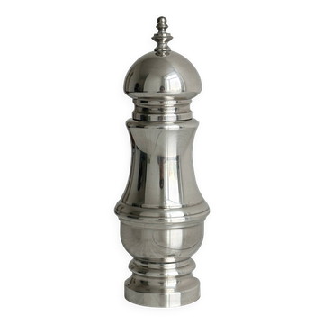 Silver-plated pepper mill