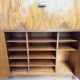 Art Deco walnut burl bar