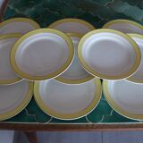 11 yellow plates KG Lunéville France