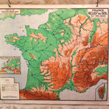 Ancient geography school Vidal Lablache map