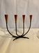 Bougeoir de l'avent scandinave vintage