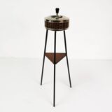 Modernist floor ashtray, Germany, 1970s.