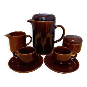 Ceramic coffee aet for two Revelli Laveno 60s