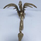 gold-plated chimera sculpture