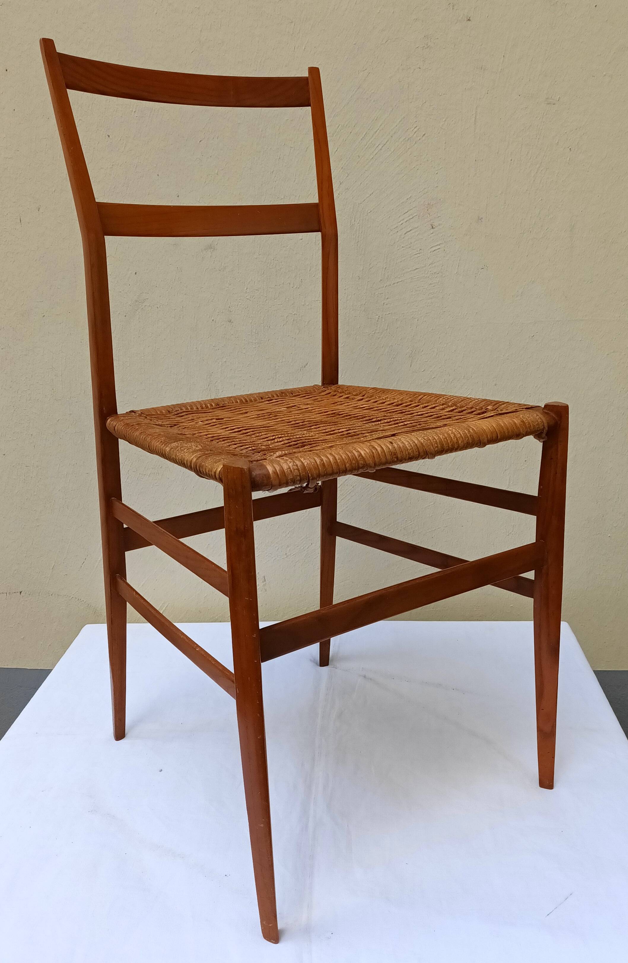 Superleggera chair by Gio Ponti for Cassina, year 1957