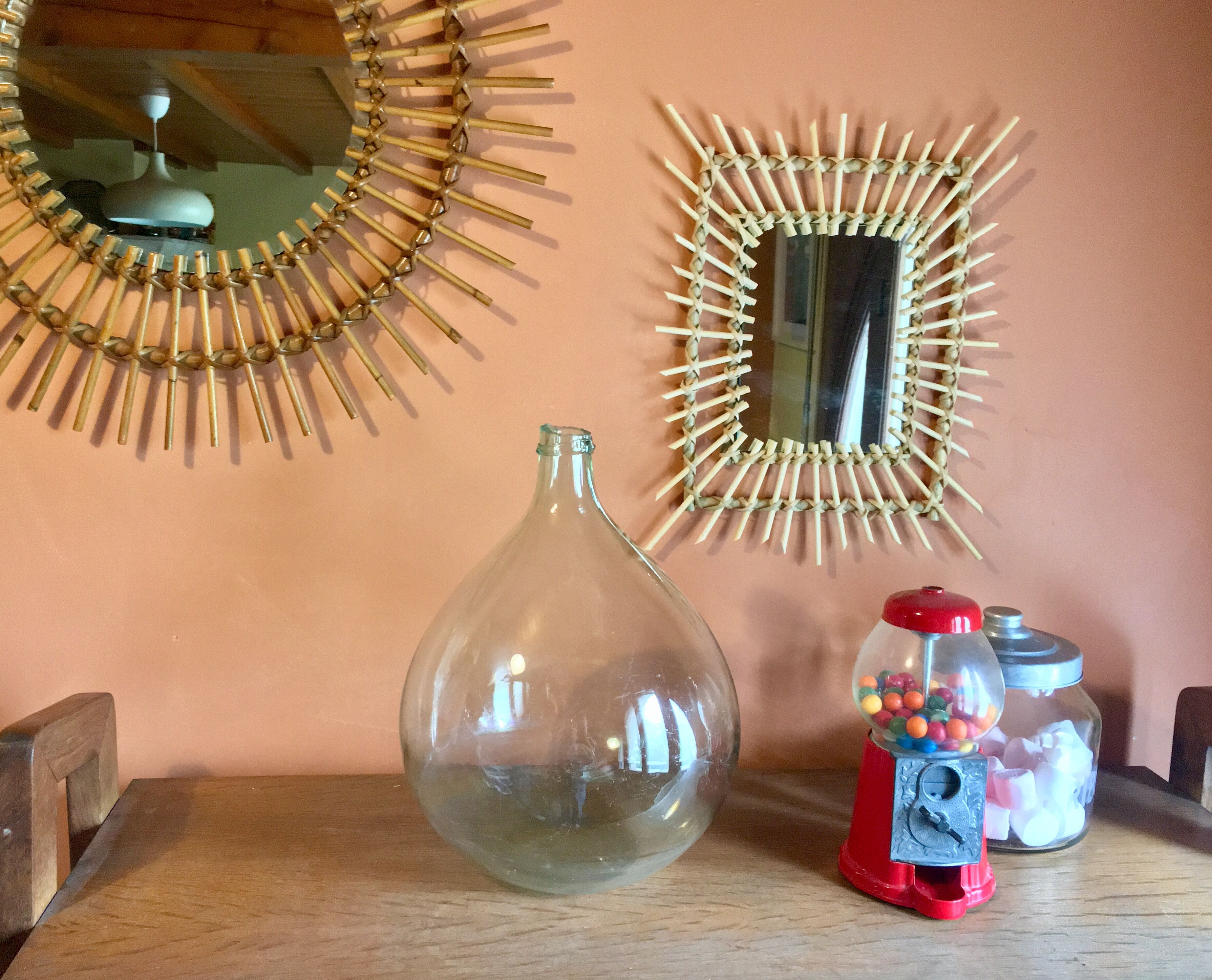 Old demijohn 19th 9l