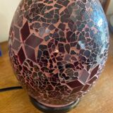 Mosaic egg lamp