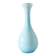 Large Italian vase in turquoise opaline from the 1960s.