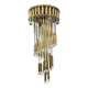 Mid-century design hanging lamp by Ernst Palme , Germany , 1970s