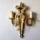 Paire d'appliques en bronze Louis XVI