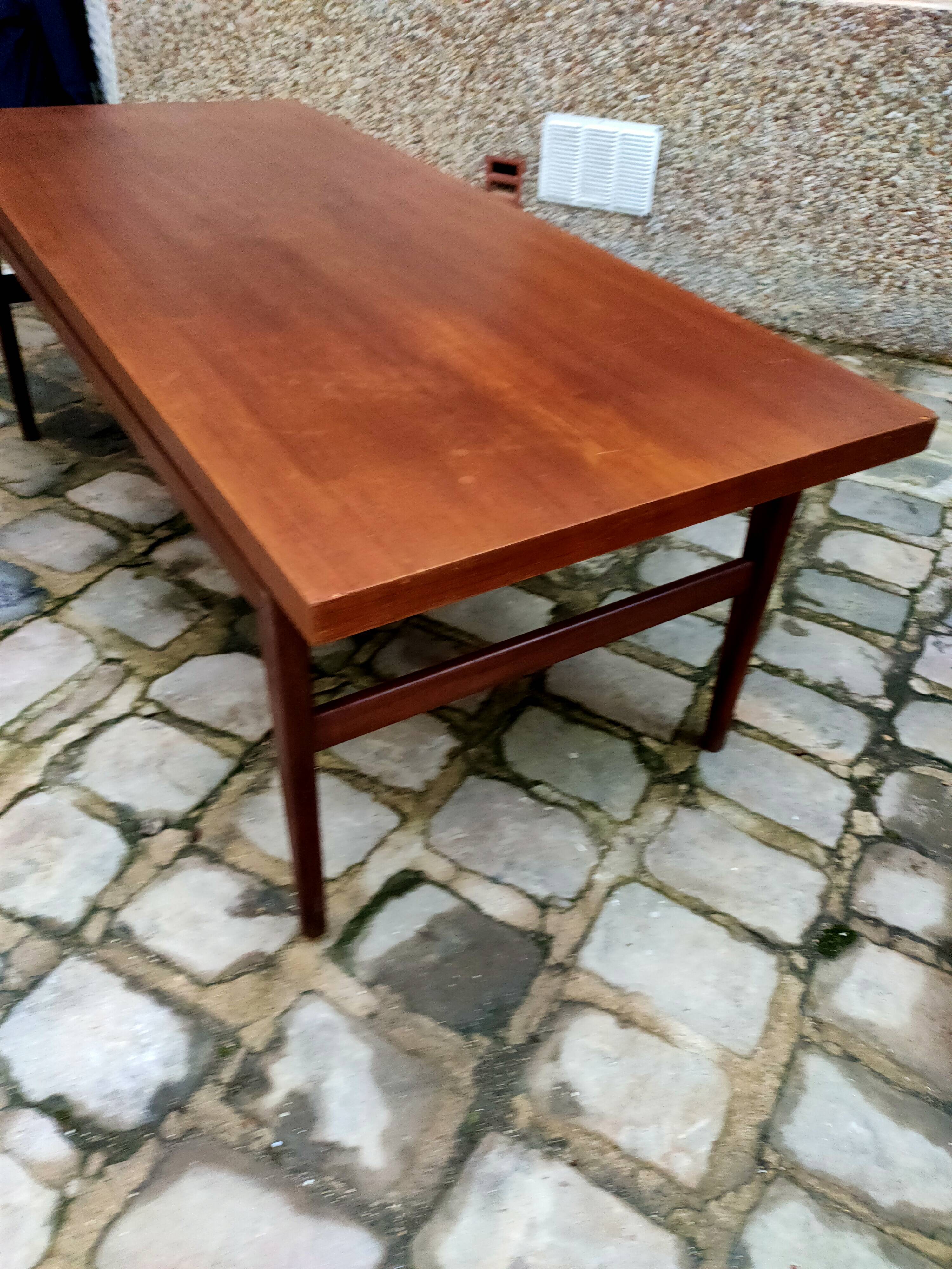 Vintage teak coffee table