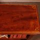open mahogany library with inlays - 19th century