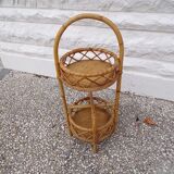 Portable rattan bar