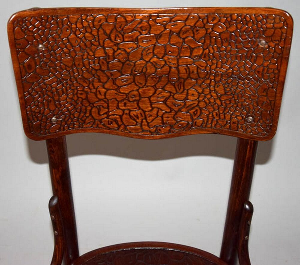 Antique dining chairs by Jozef Mintzis, Poland 1920s