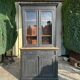Antique black office dresser