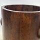 Vintage Wooden Cylinder Umbrella Stand, 1960s minimalist design