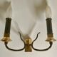 Brass wall lamp circa 1950