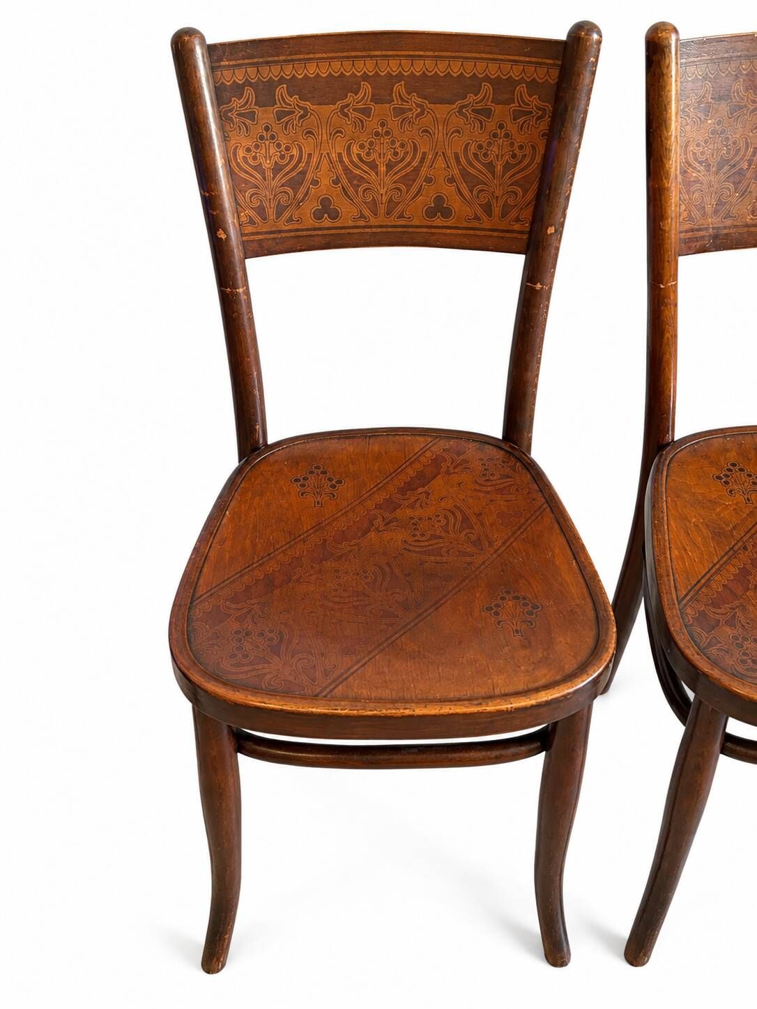 4 antique chairs by Jacob & Josef Kohn – Vienna – Art Nouveau period