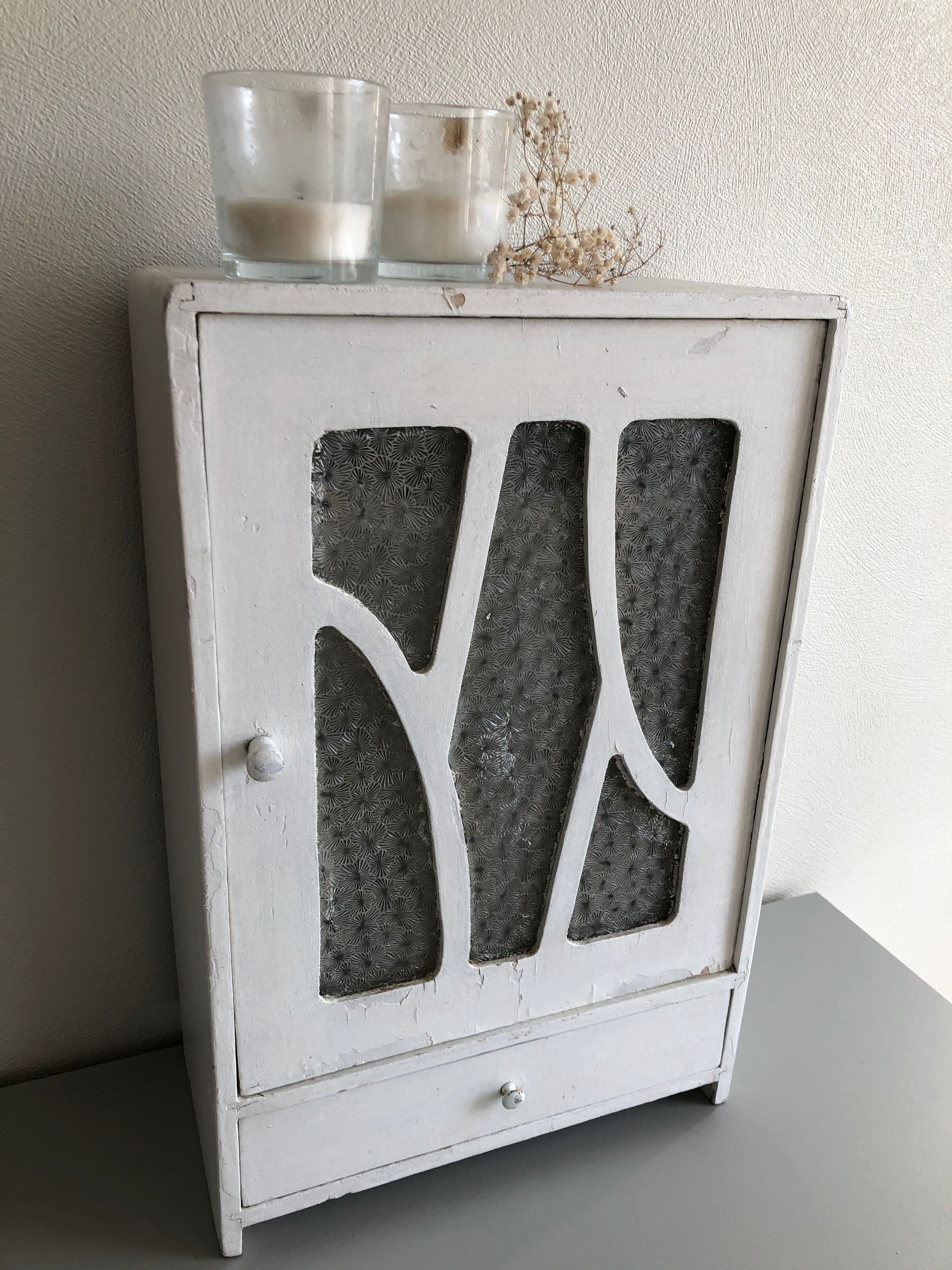 Old pharmacy cabinet