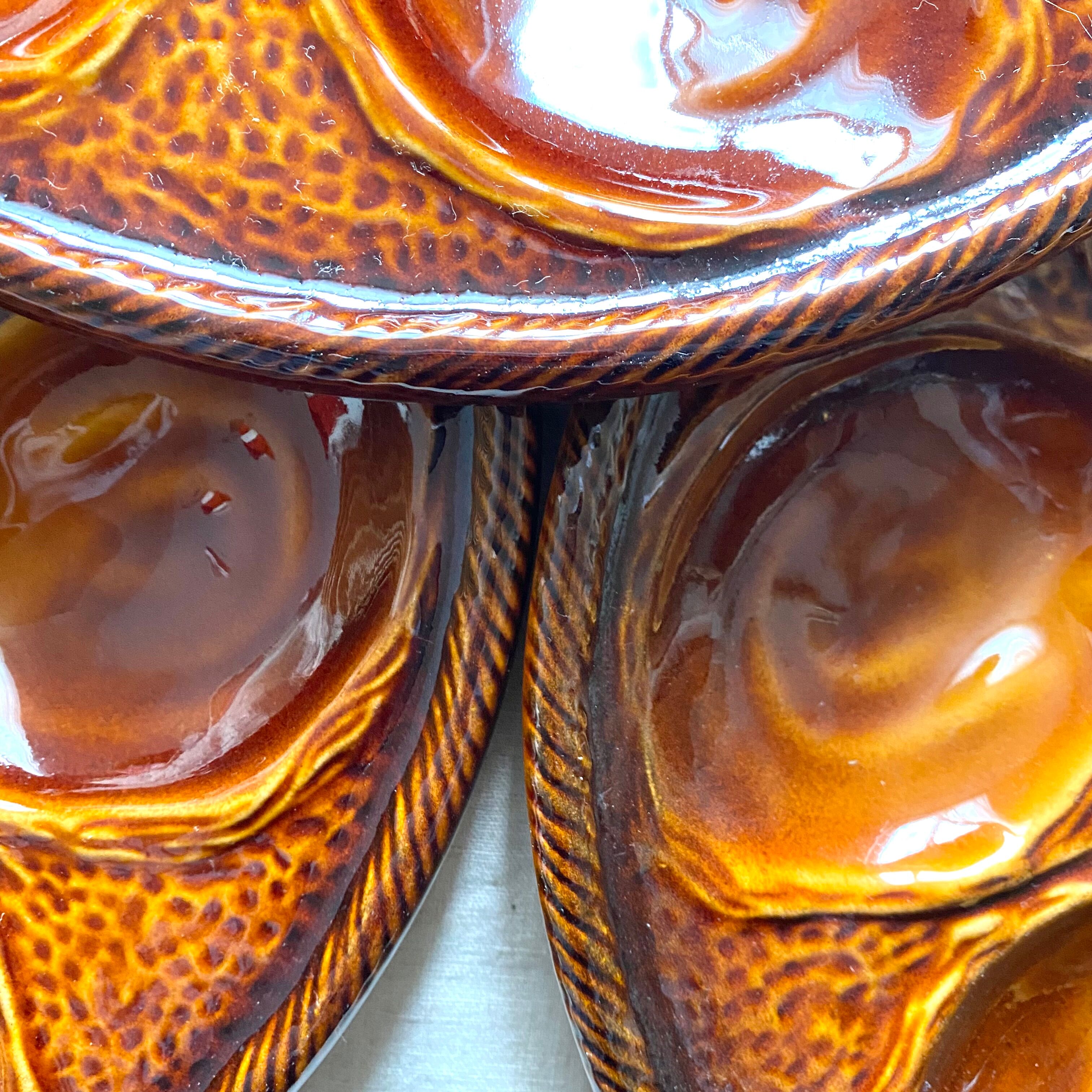 St Clément ceramic oyster service