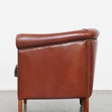 Club Chair in Cowhide Leather
