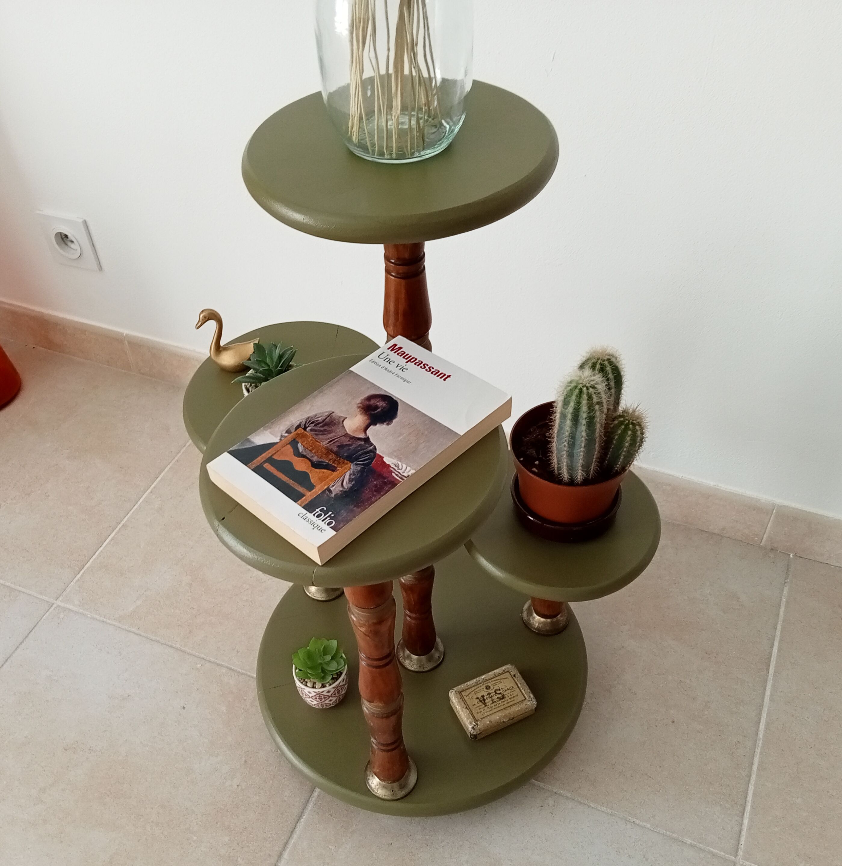 Vintage plant shelf 50/60s