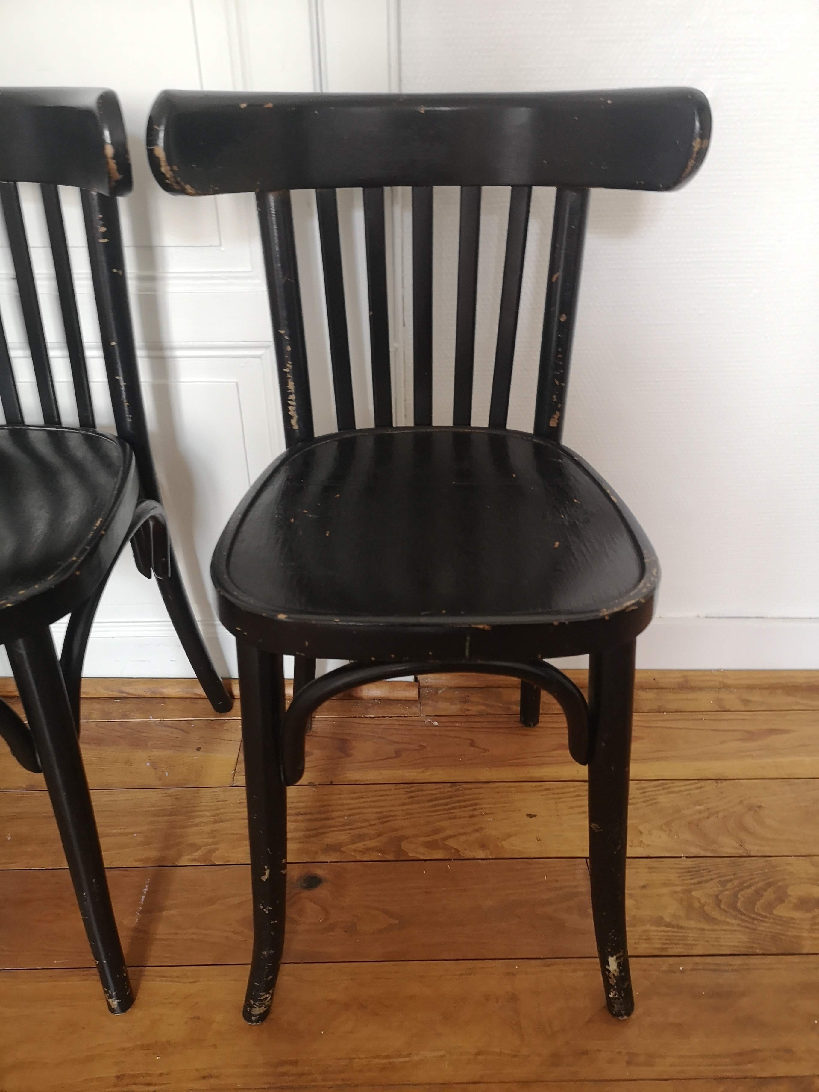Set of bistro chairs