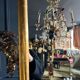 Miroir de cheminée d’époque louis philippe en bois doré (1m88x1m03) xixe