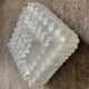 70s molded glass ceiling or wall light