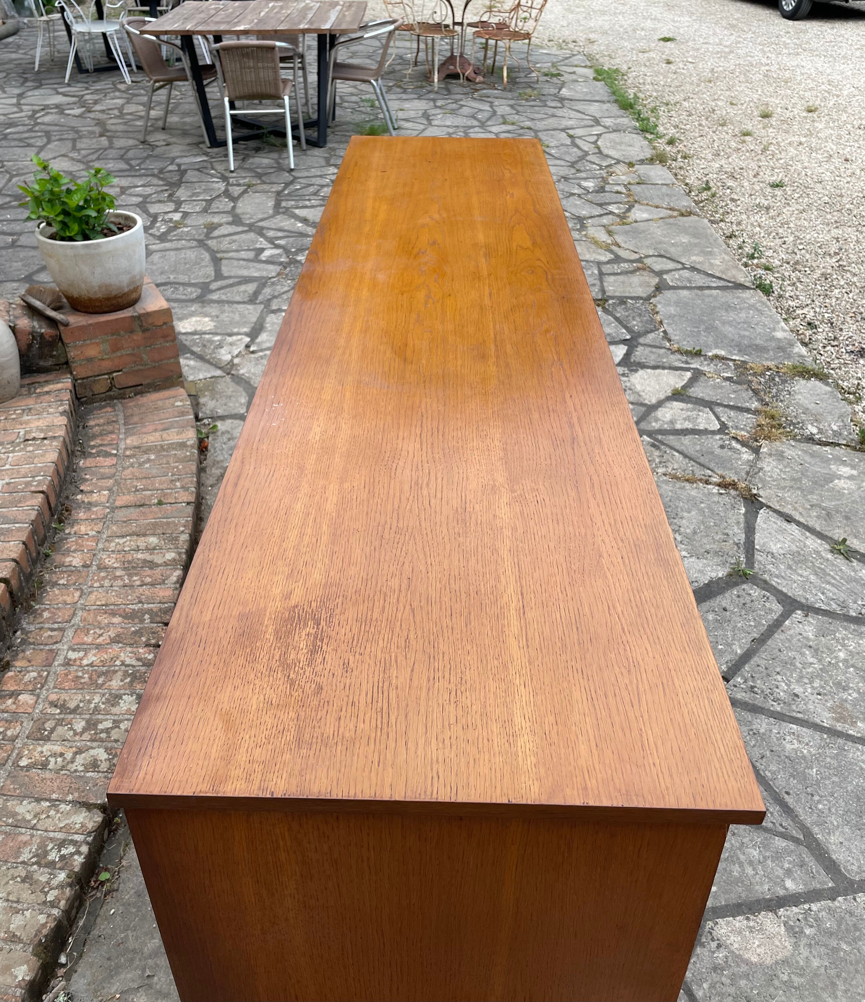 Scandinavian oak sideboard