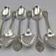 Set of 6 Christofle Marly soup spoons in near-new condition, 20.5 cm.