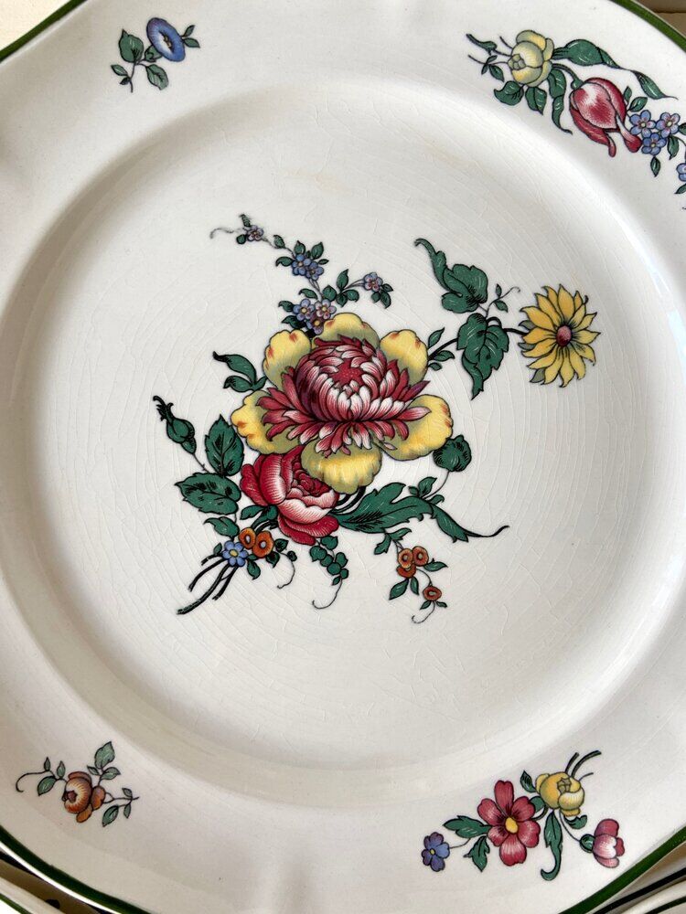 6 porcelain plates Villeroy & Boch