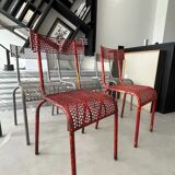 Set of 5 chairs René Malaval 1935
