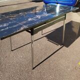Formica black marble dining table - 1960 - Supermatic - vintage