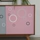Buffet U 452 rose et gris par Jiri Jiroutek pour Intérier Praha