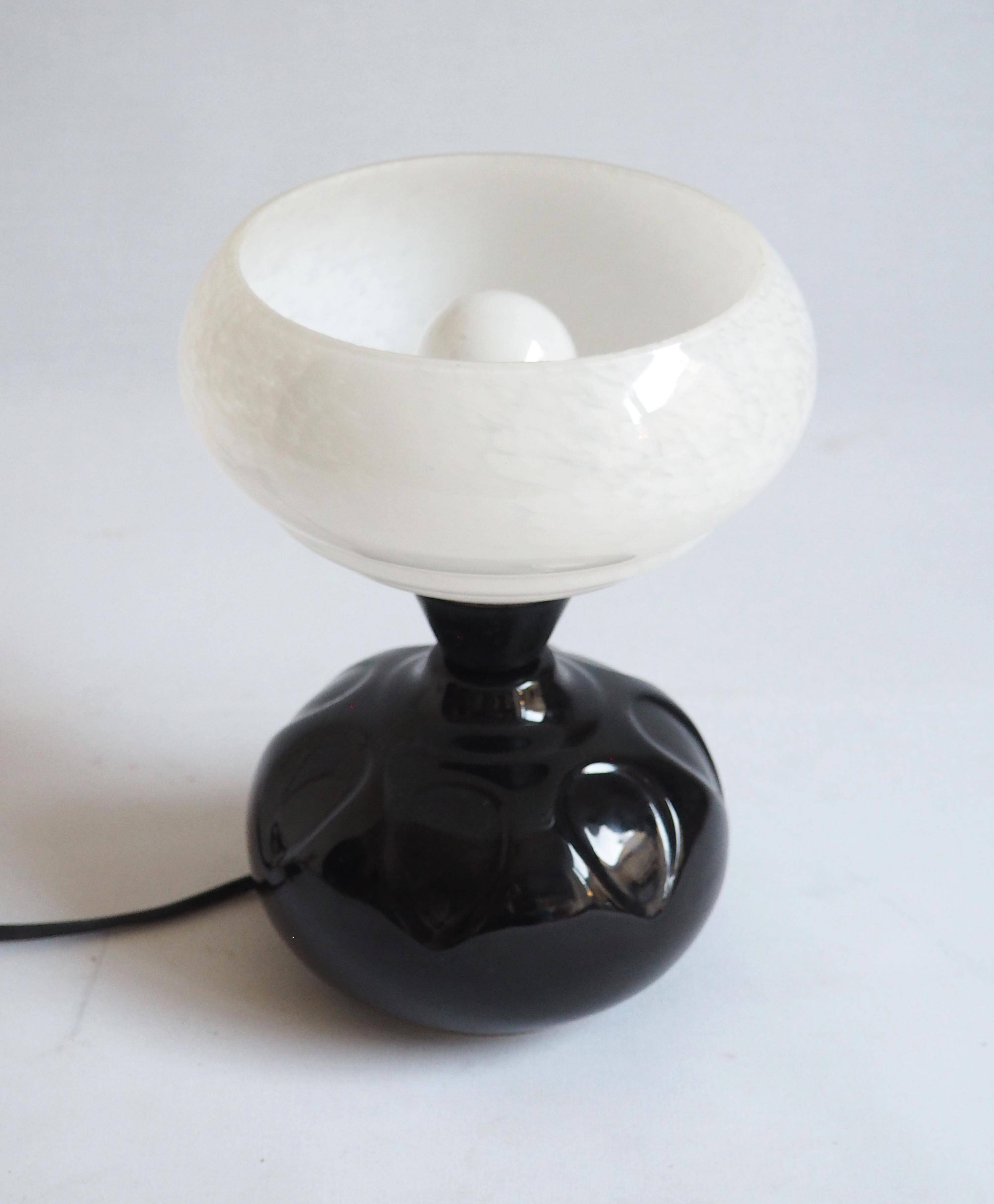 Clichy and ceramic lamp