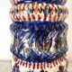 High earthenware vase of Rochefort in earth signed Leray