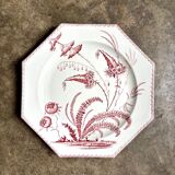 Medium ironstone dish Clairefontaine, "Indiana" service.